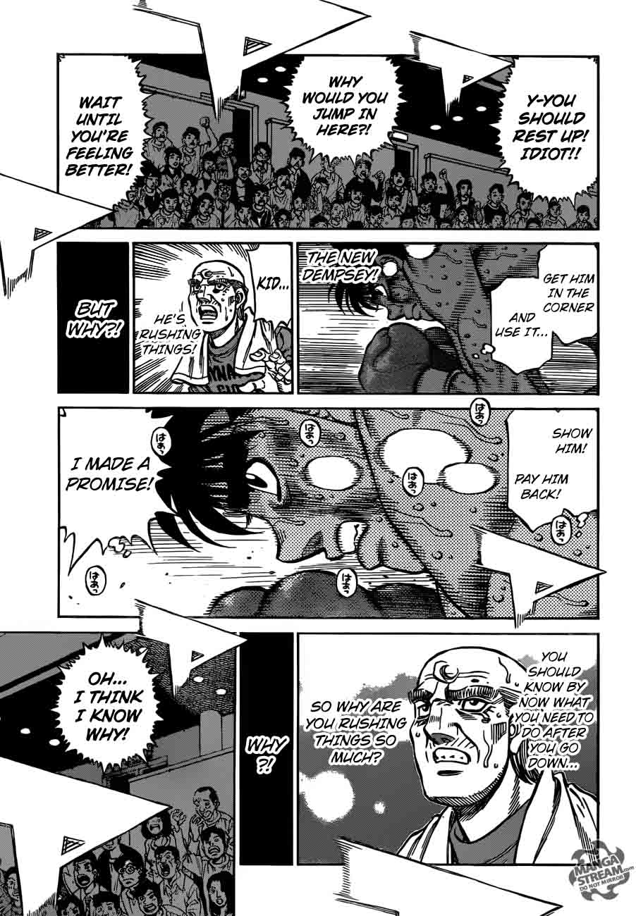 Hajime no Ippo - Chapter 1196 Page 9