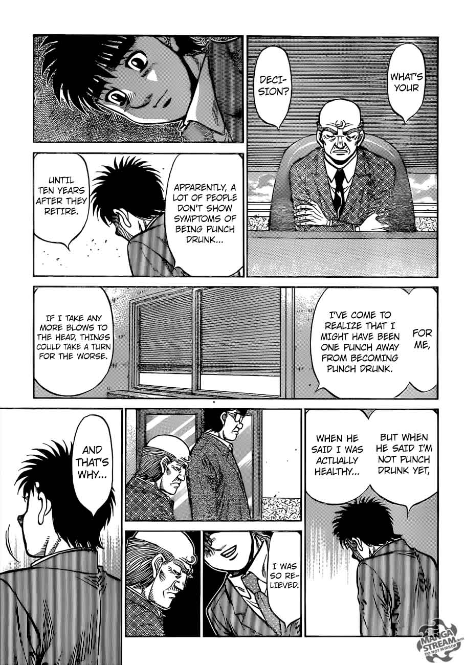 Hajime no Ippo - Chapter 1208 Page 9