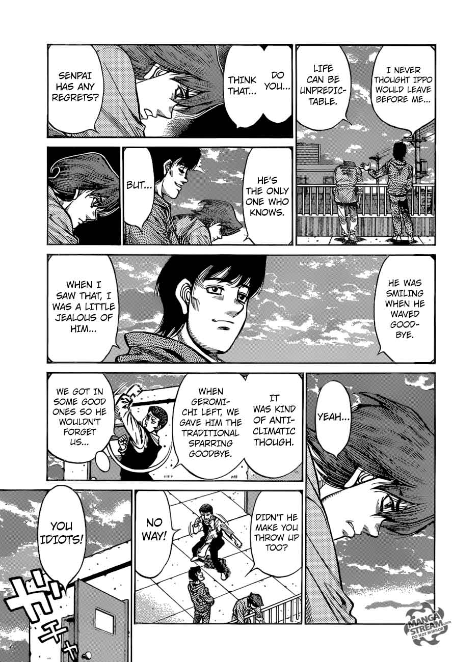 Hajime no Ippo - Chapter 1209 Page 7