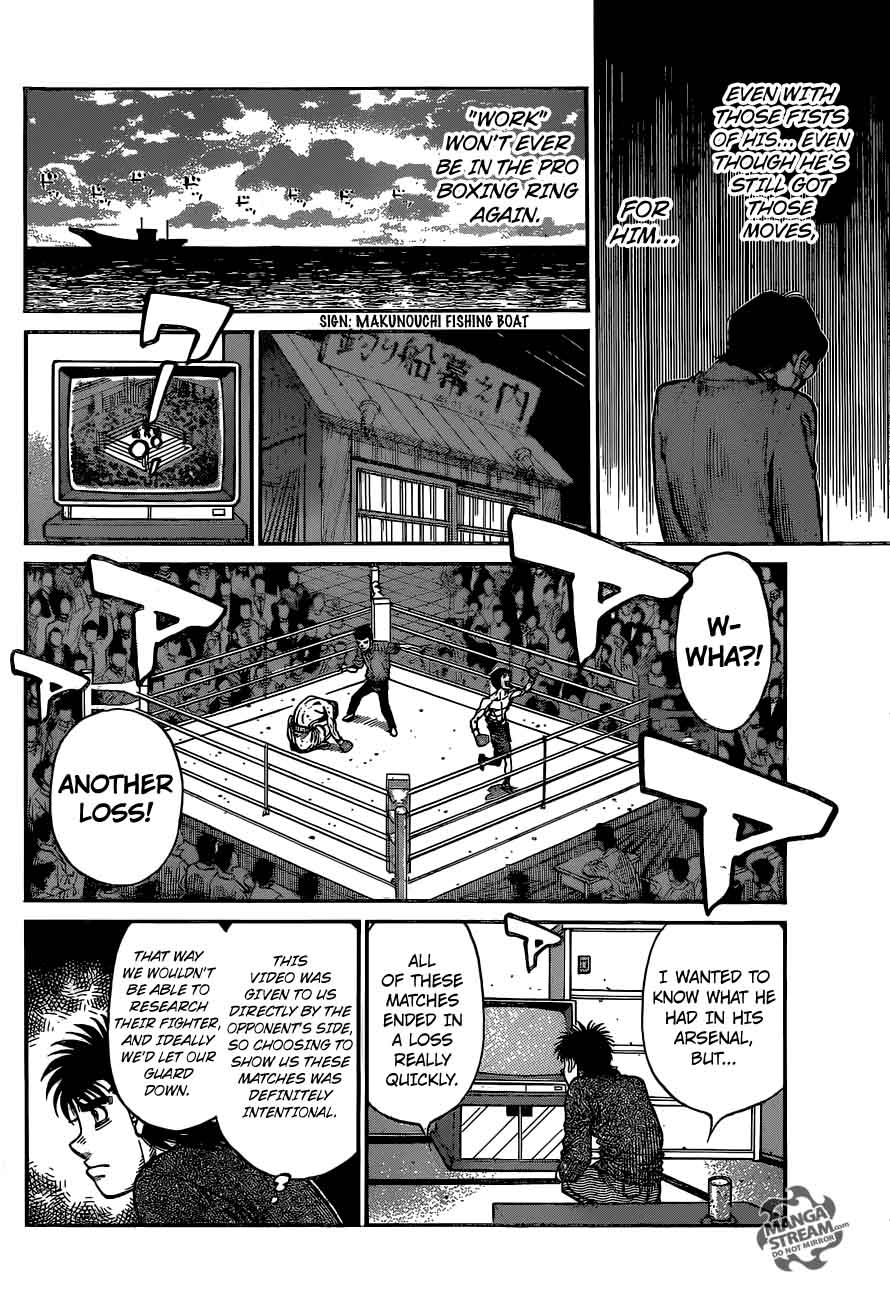 Hajime no Ippo - Chapter 1216 Page 8