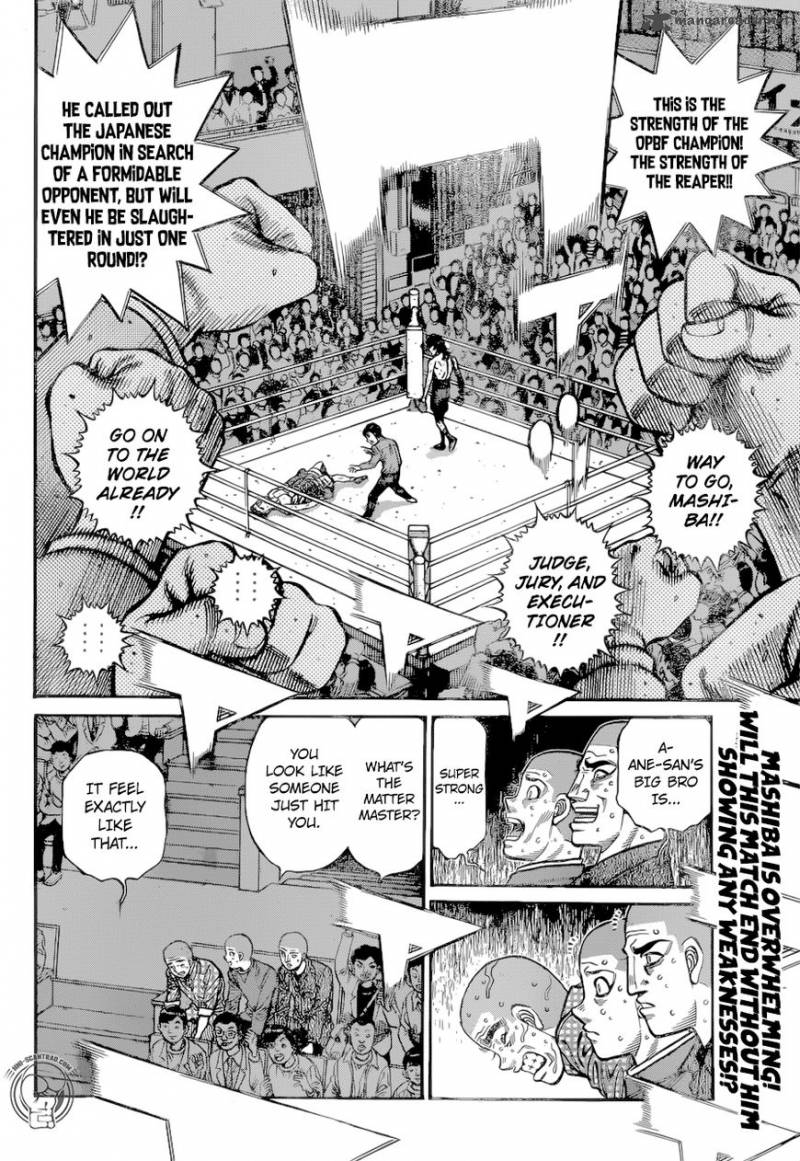 Hajime no Ippo - Chapter 1255 Page 15