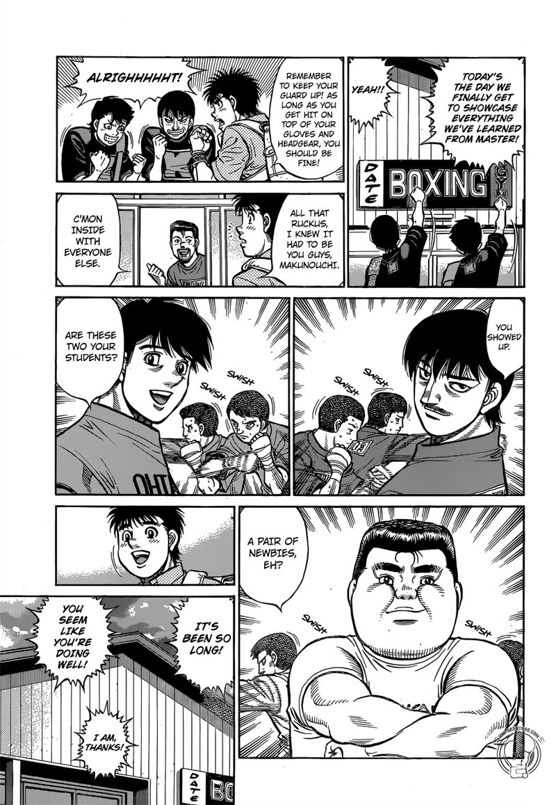 Hajime no Ippo - Chapter 1277 Page 3