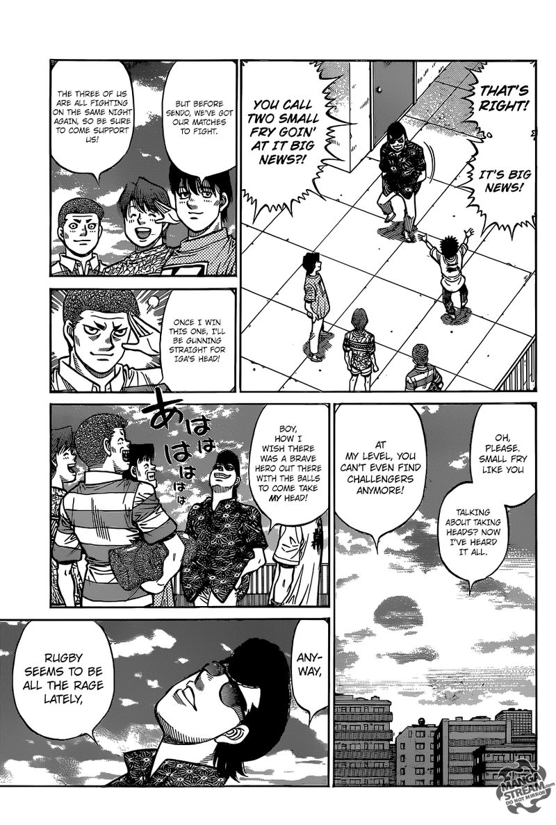 Hajime no Ippo - Chapter 1281 Page 17