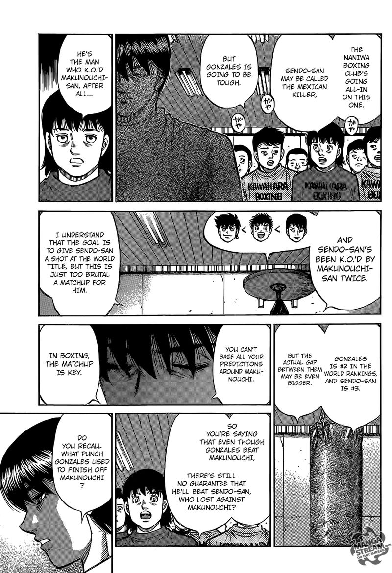 Hajime no Ippo - Chapter 1281 Page 3