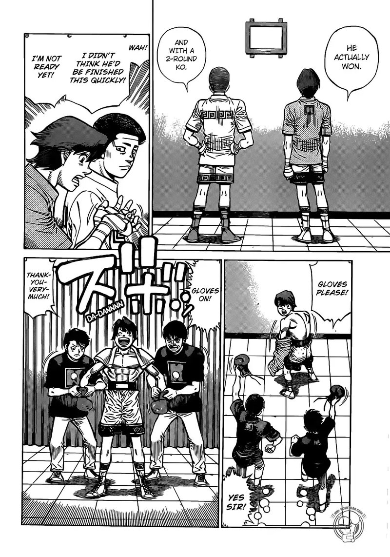 Hajime no Ippo - Chapter 1290 Page 2