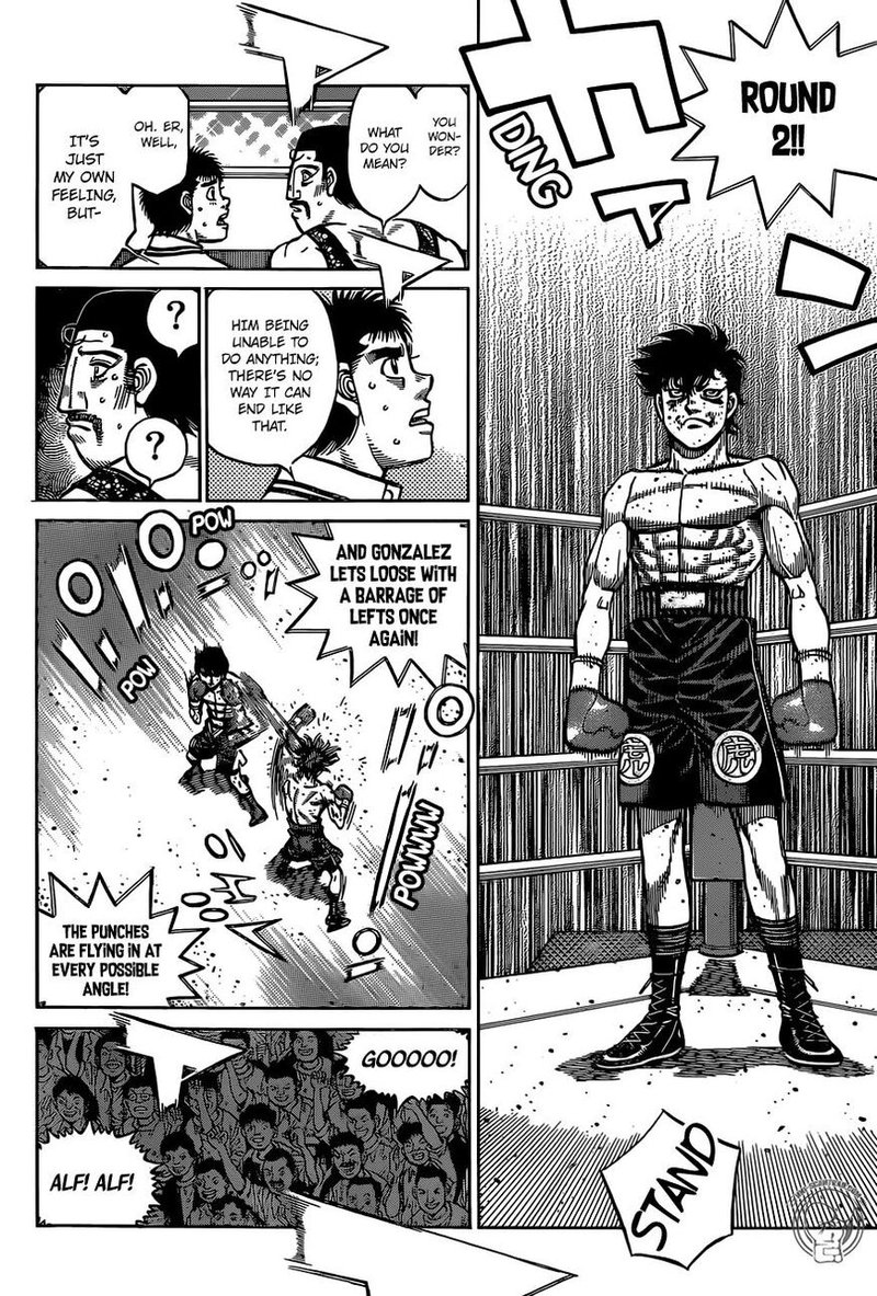 Hajime no Ippo - Chapter 1296 Page 14