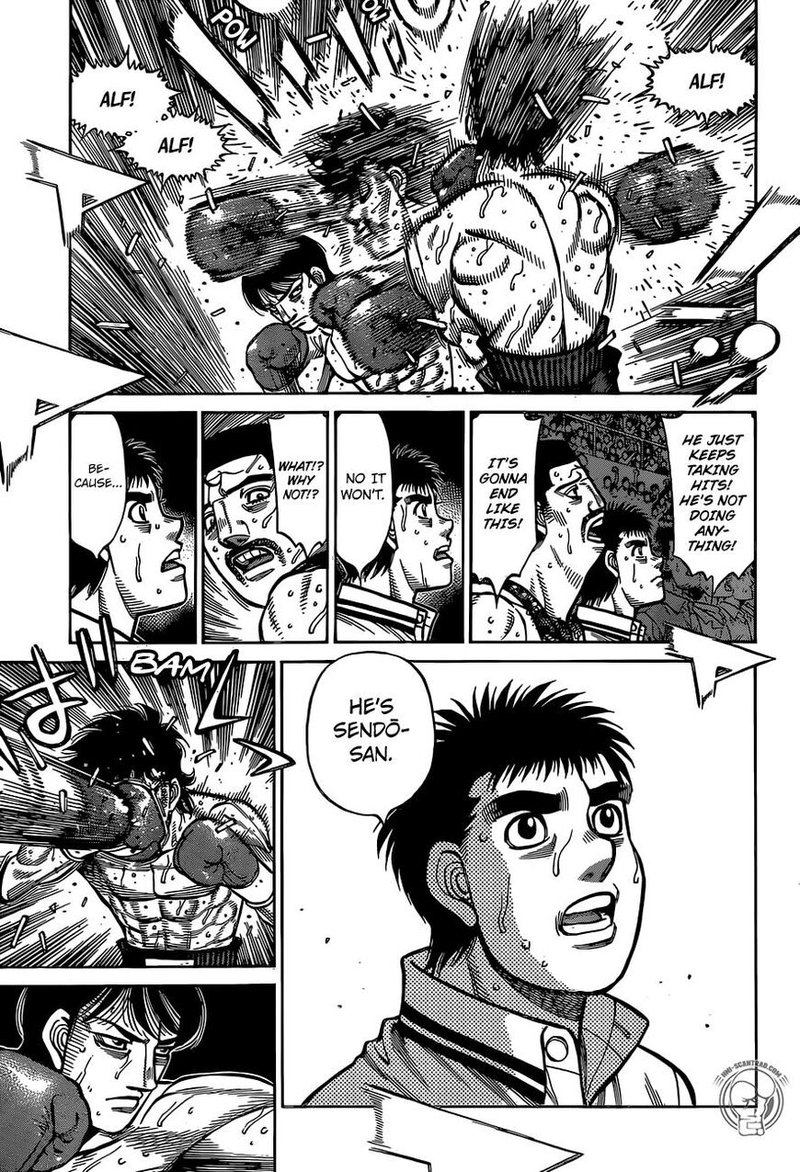 Hajime no Ippo - Chapter 1296 Page 15