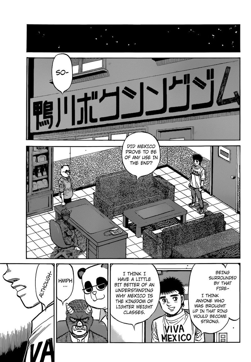 Hajime no Ippo - Chapter 1316 Page 15