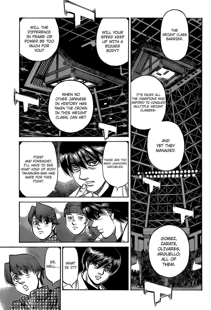 Hajime no Ippo - Chapter 1333 Page 13