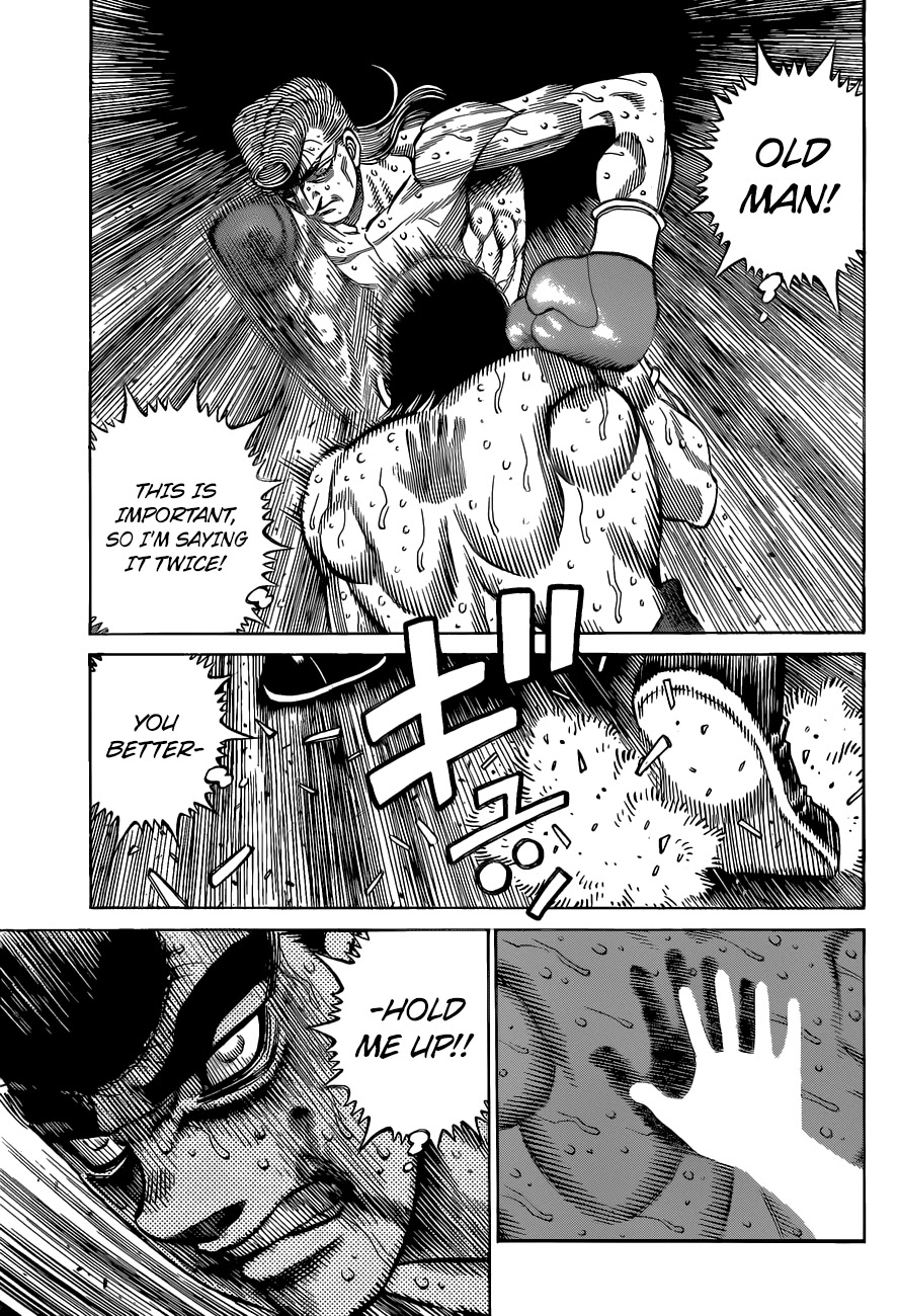 Hajime no Ippo - Chapter 1345 Page 17