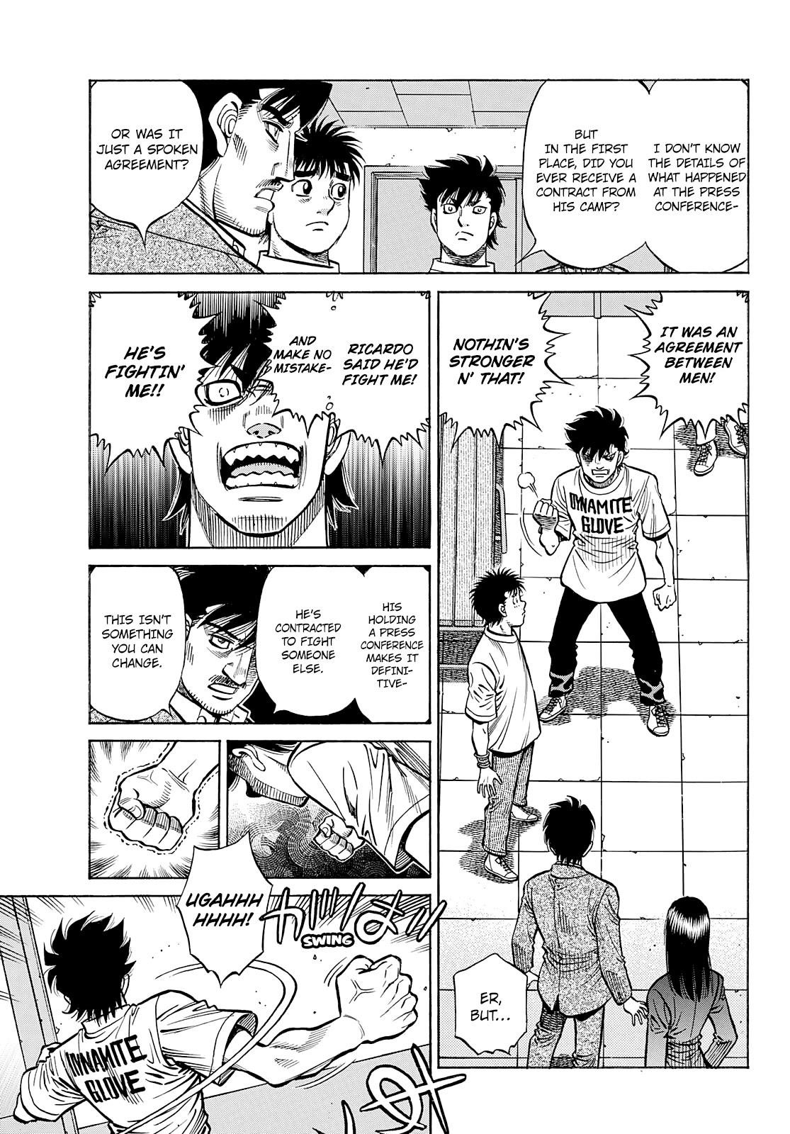 Hajime no Ippo - Chapter 1358 Page 3