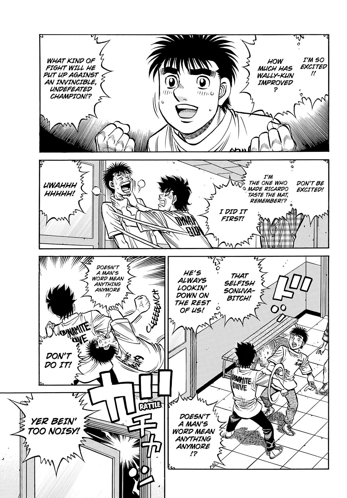 Hajime no Ippo - Chapter 1358 Page 9