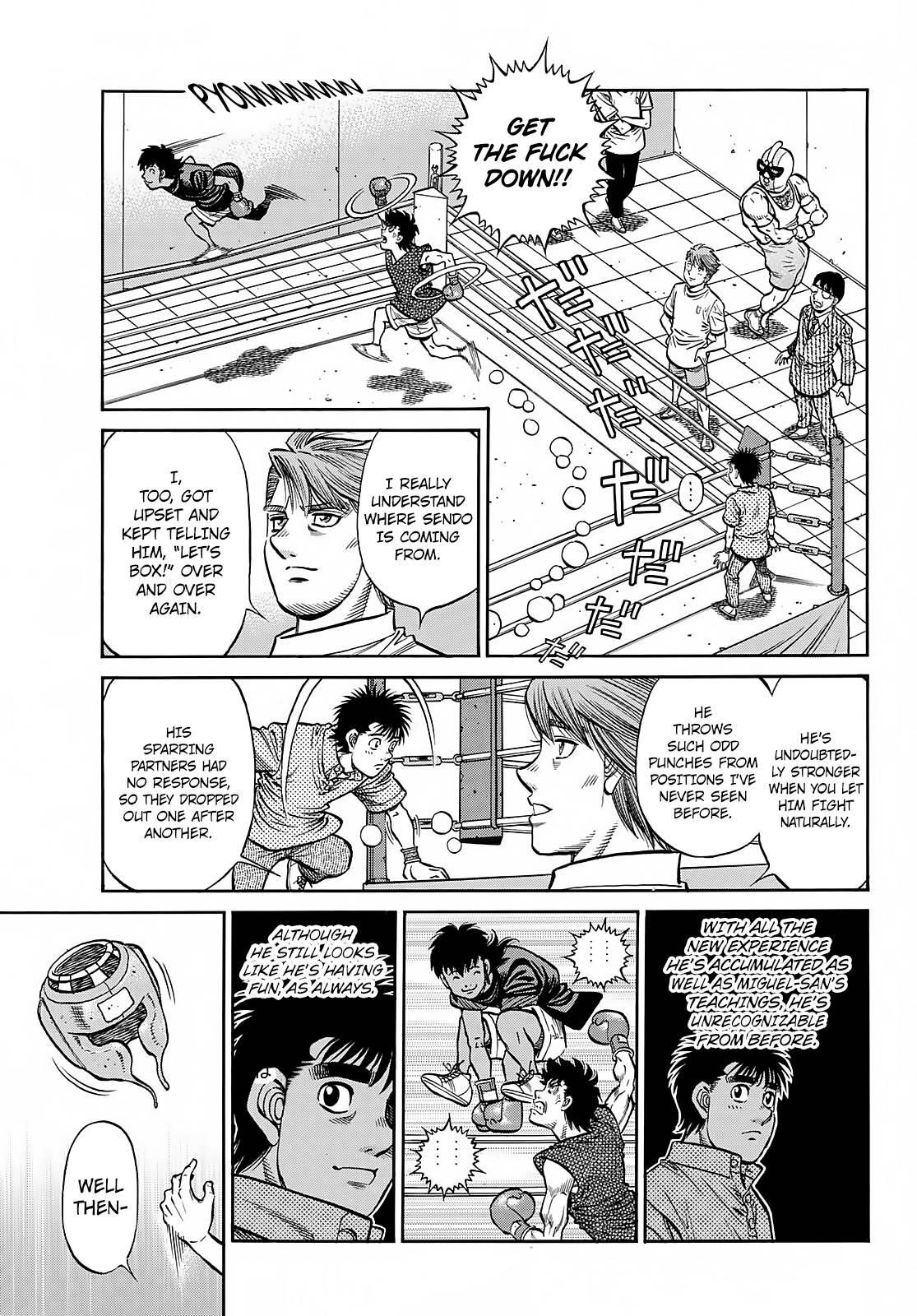 Hajime no Ippo - Chapter 1383 Page 15