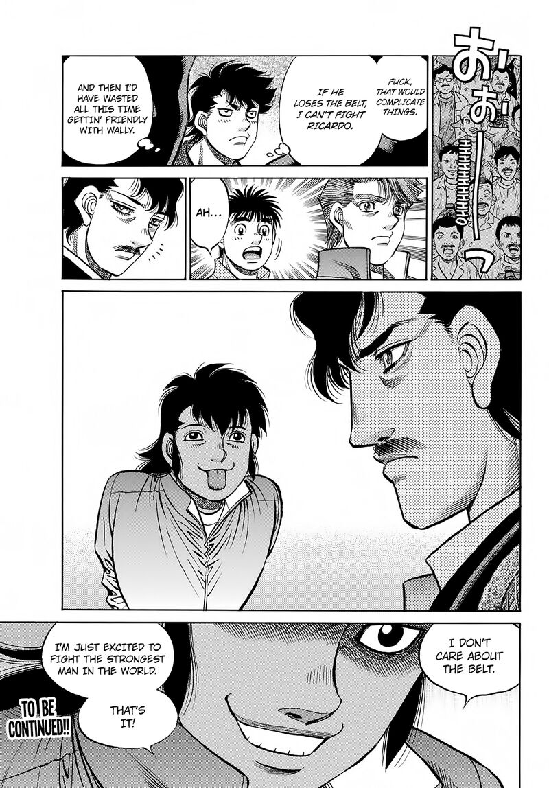 Hajime no Ippo - Chapter 1388 Page 13