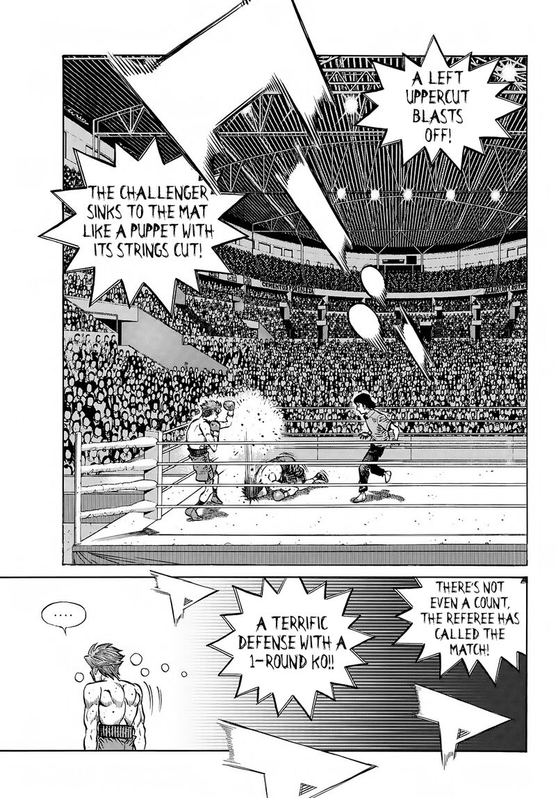 Hajime no Ippo - Chapter 1391 Page 13