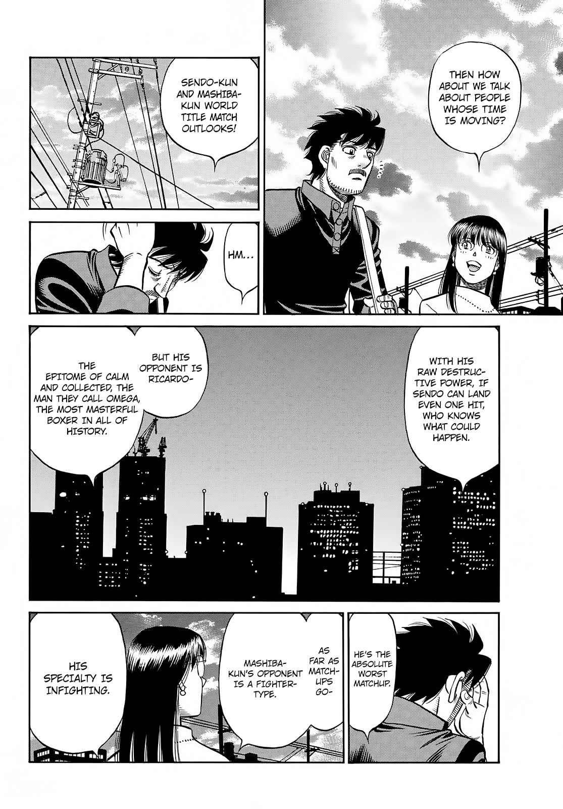 Hajime no Ippo - Chapter 1417 Page 12