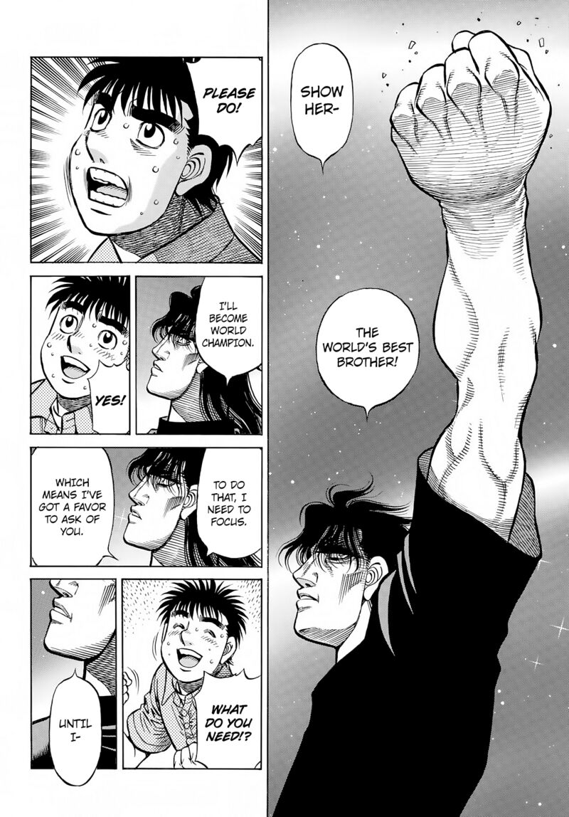 Hajime no Ippo - Chapter 1422 Page 12