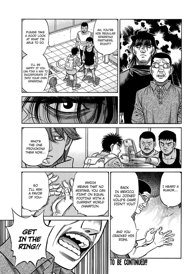 Hajime no Ippo - Chapter 1434 Page 12