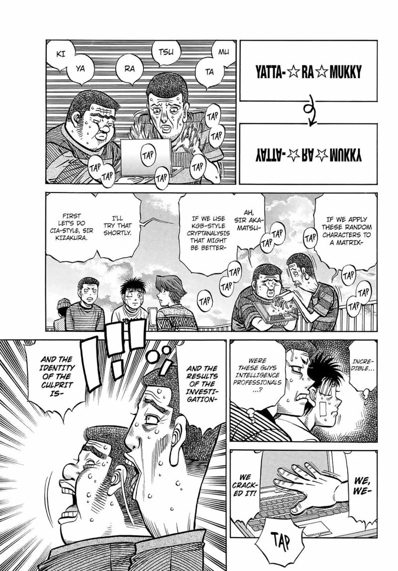 Hajime no Ippo - Chapter 1442 Page 7