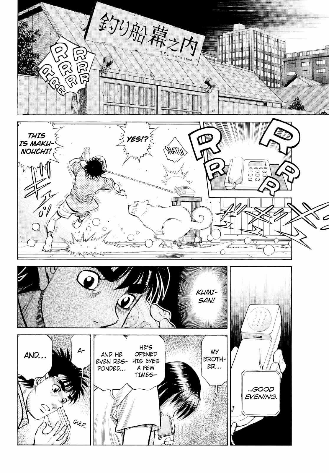 Hajime no Ippo - Chapter 1485 Page 6