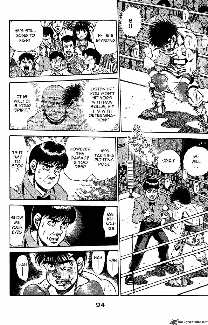 Hajime no Ippo - Chapter 164 Page 12