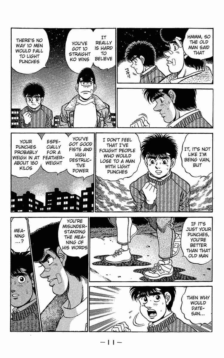 Hajime no Ippo - Chapter 179 Page 11