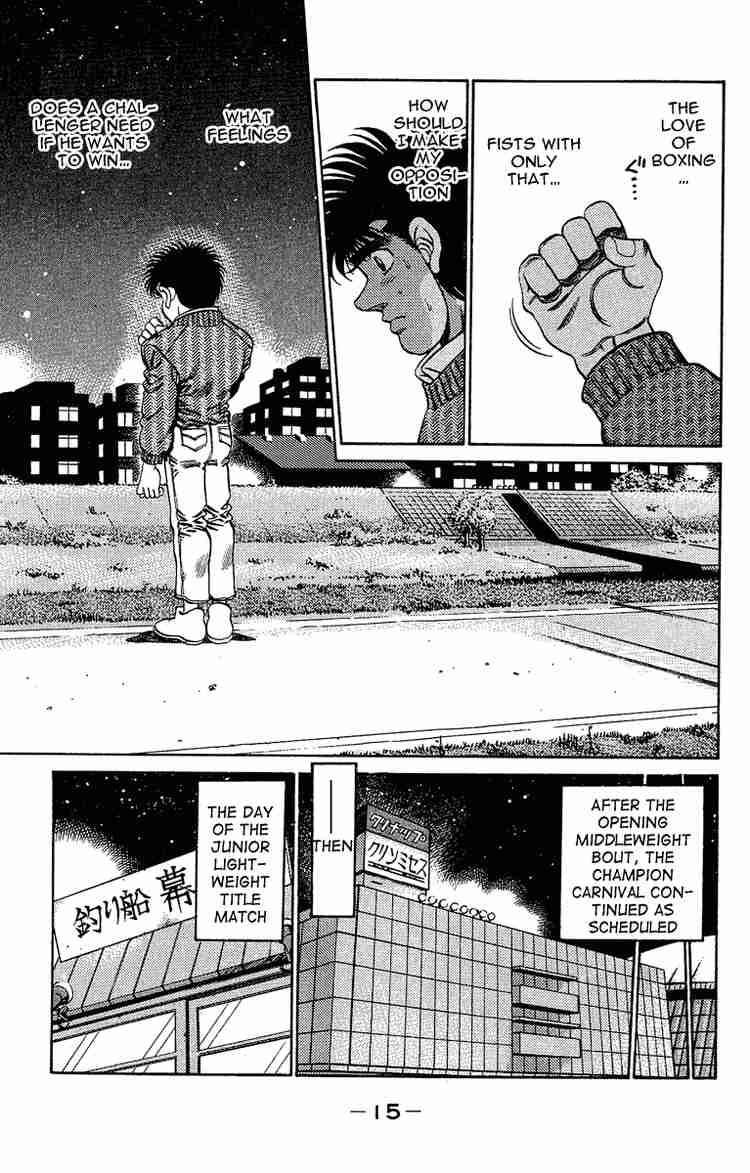 Hajime no Ippo - Chapter 179 Page 15