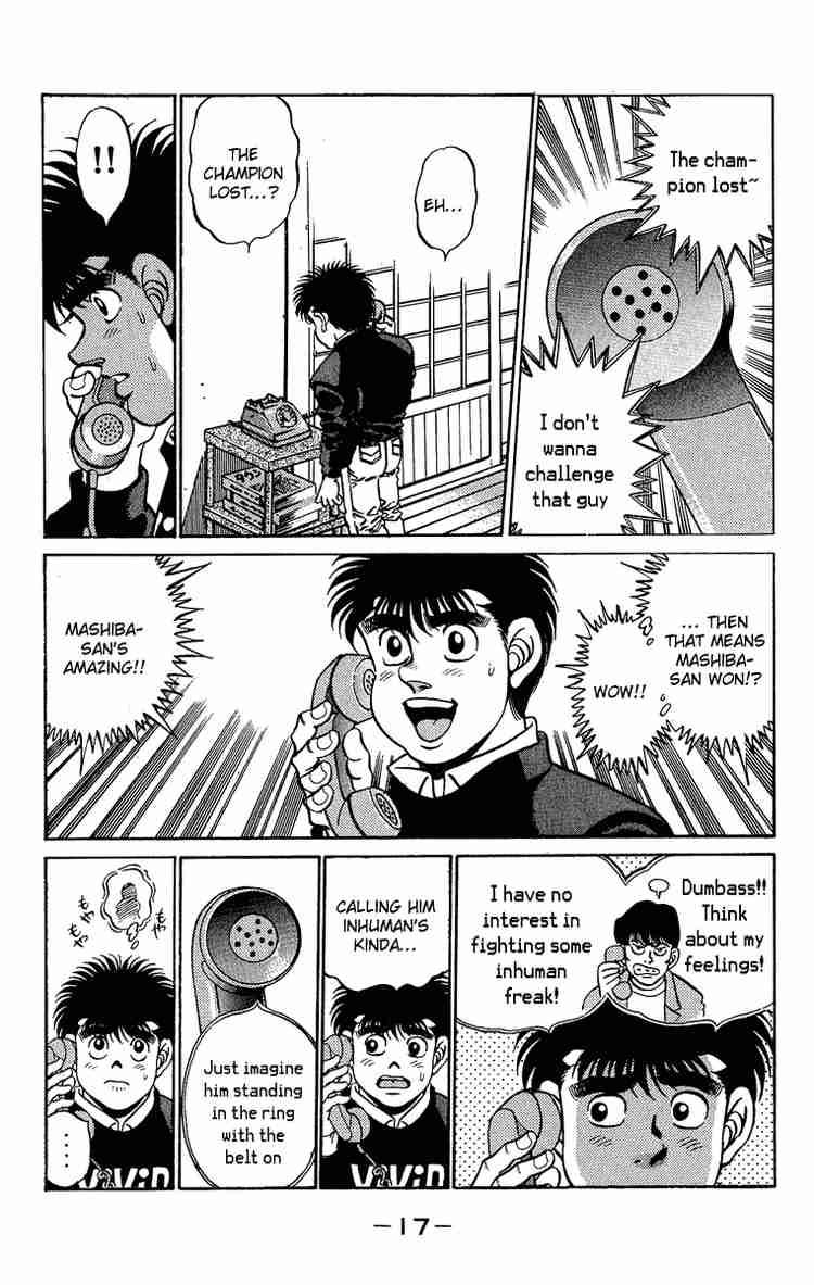 Hajime no Ippo - Chapter 179 Page 17