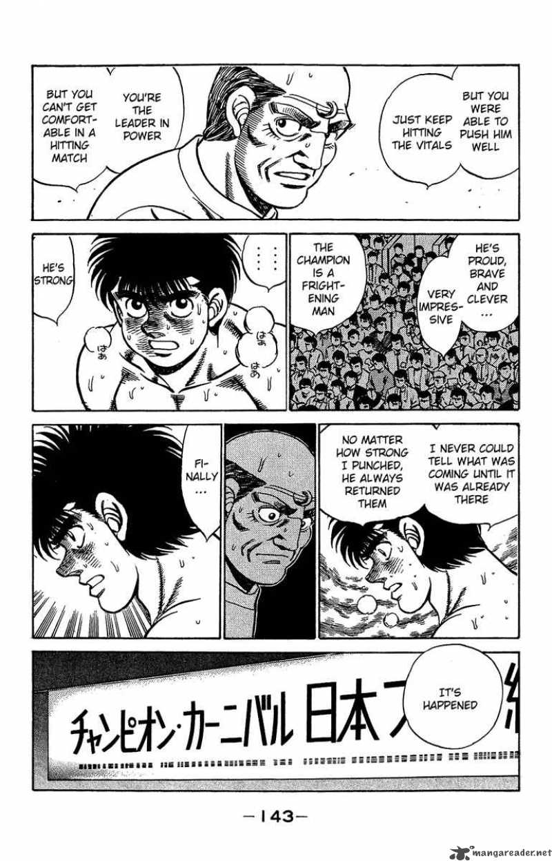 Hajime no Ippo - Chapter 186 Page 3