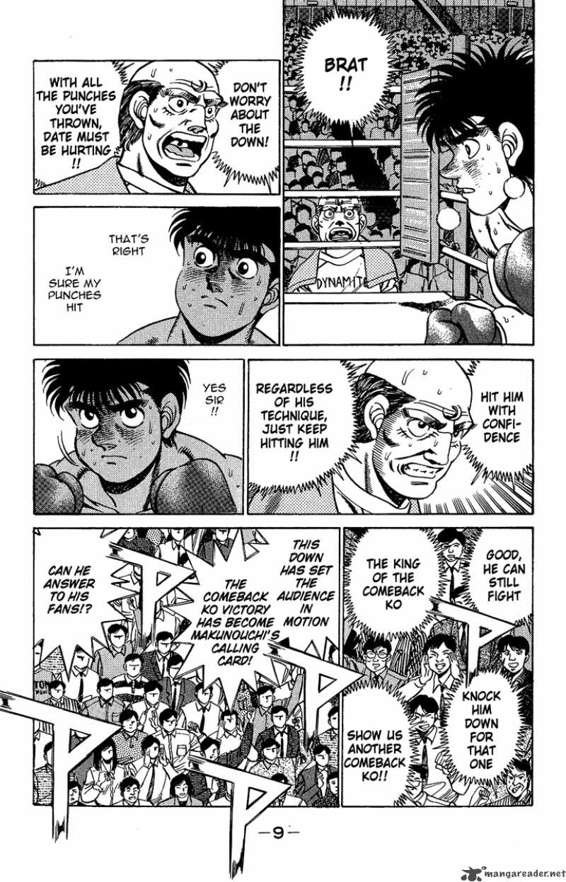 Hajime no Ippo - Chapter 188 Page 8