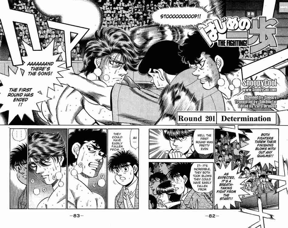 Hajime no Ippo - Chapter 201 Page 2