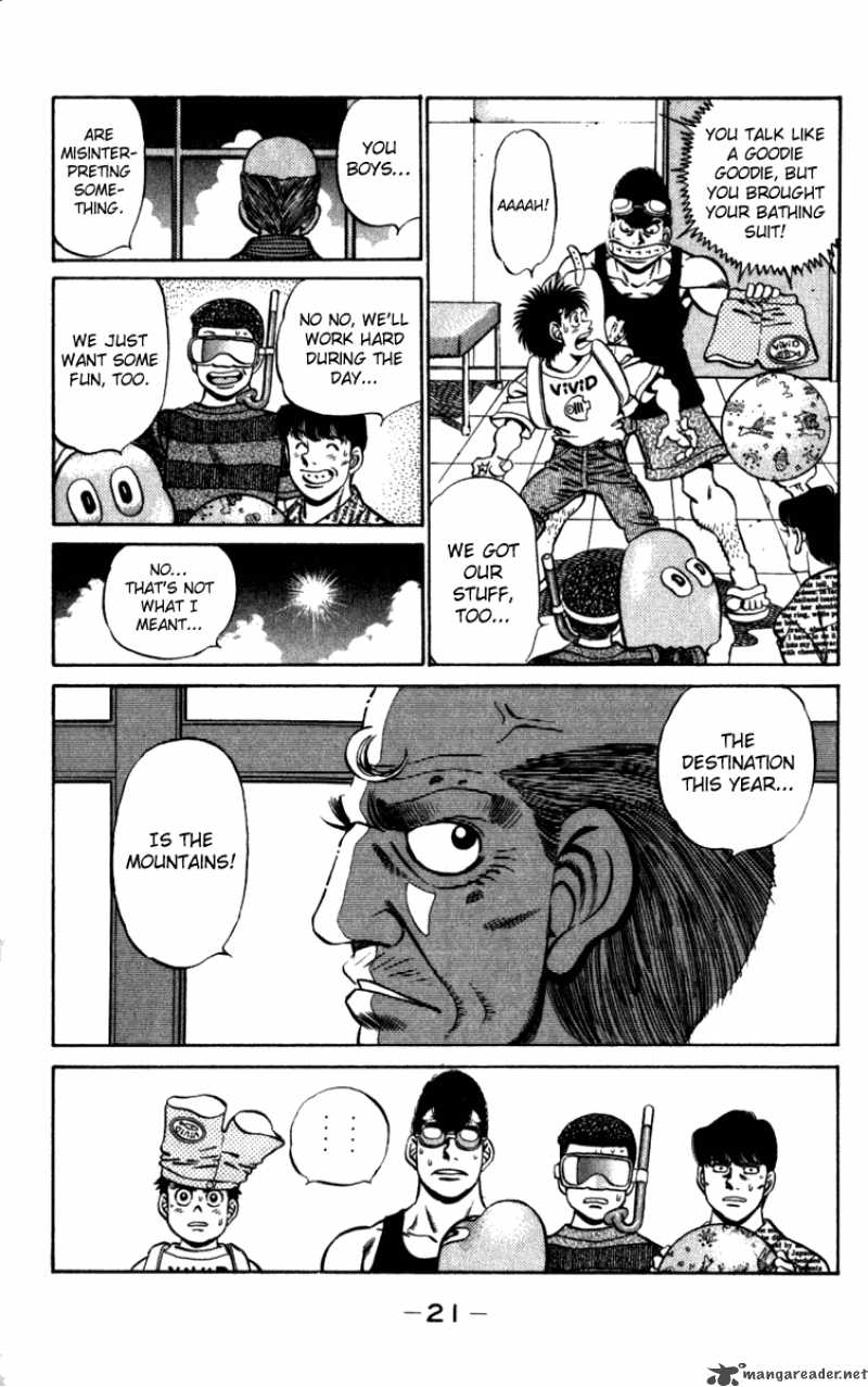 Hajime no Ippo - Chapter 224 Page 22