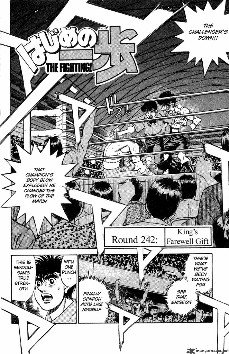 Hajime no Ippo - Chapter 242 Page 5