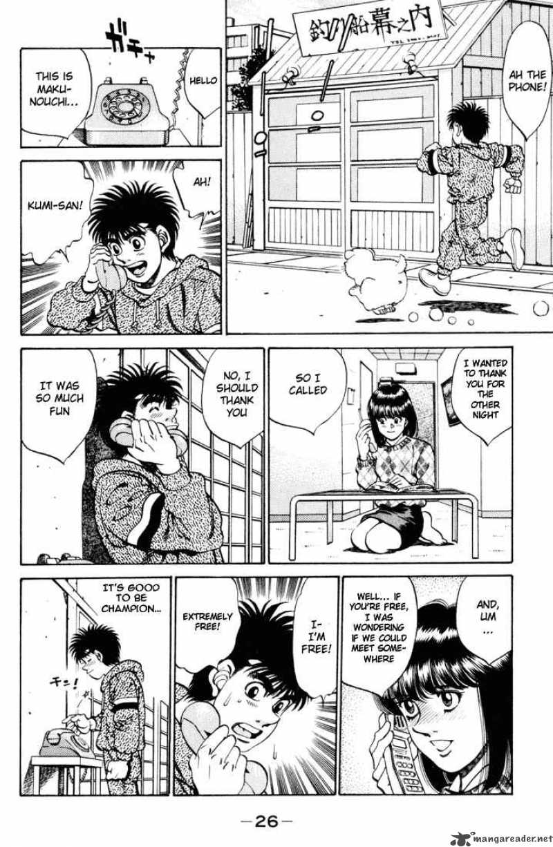 Hajime no Ippo - Chapter 270 Page 4