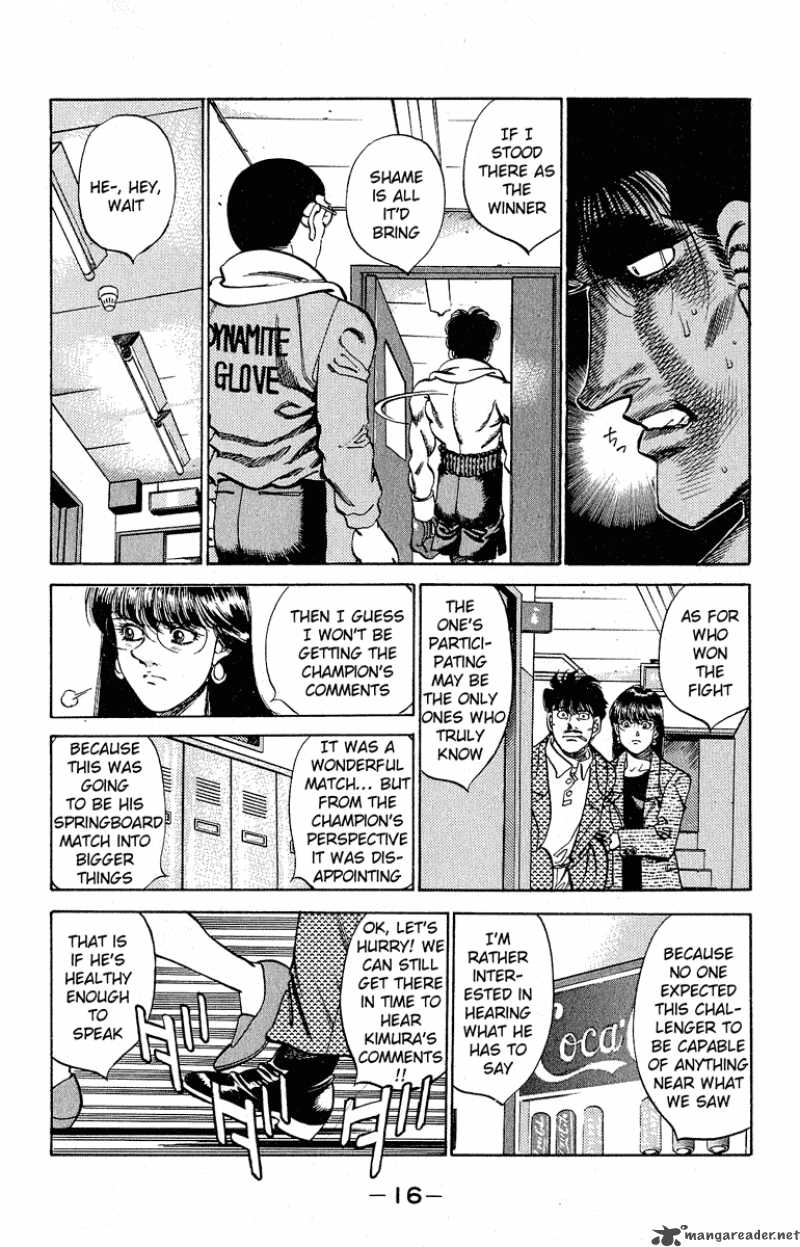 Hajime no Ippo - Chapter 288 Page 15