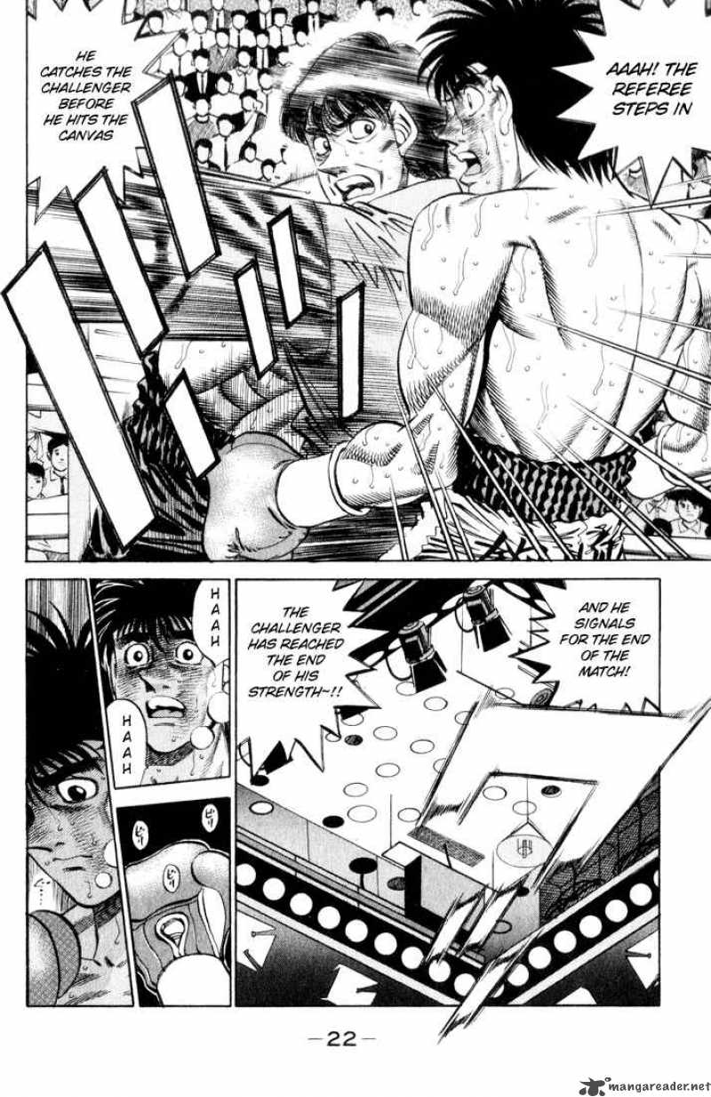 Hajime no Ippo - Chapter 353 Page 19