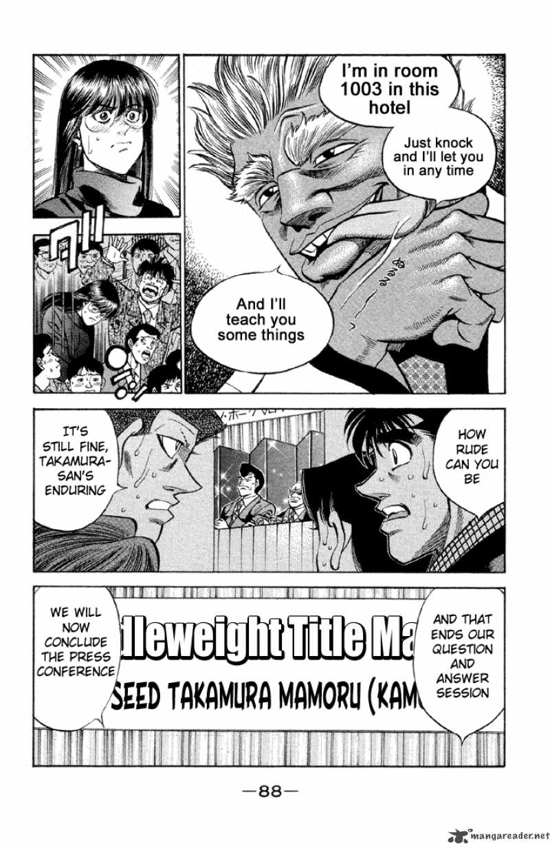 Hajime no Ippo - Chapter 375 Page 6