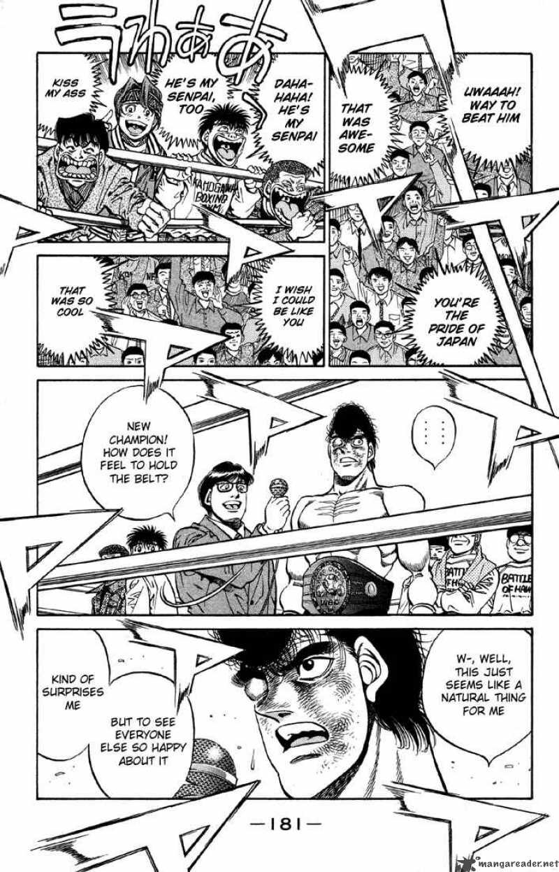 Hajime no Ippo - Chapter 397 Page 14