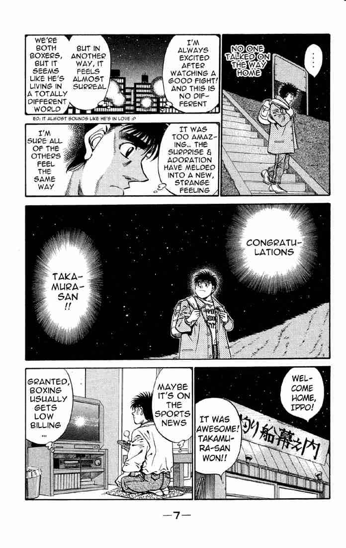 Hajime no Ippo - Chapter 398 Page 8