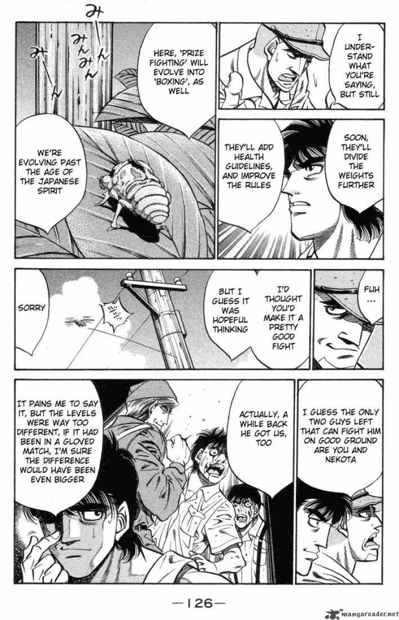 Hajime no Ippo - Chapter 404 Page 4