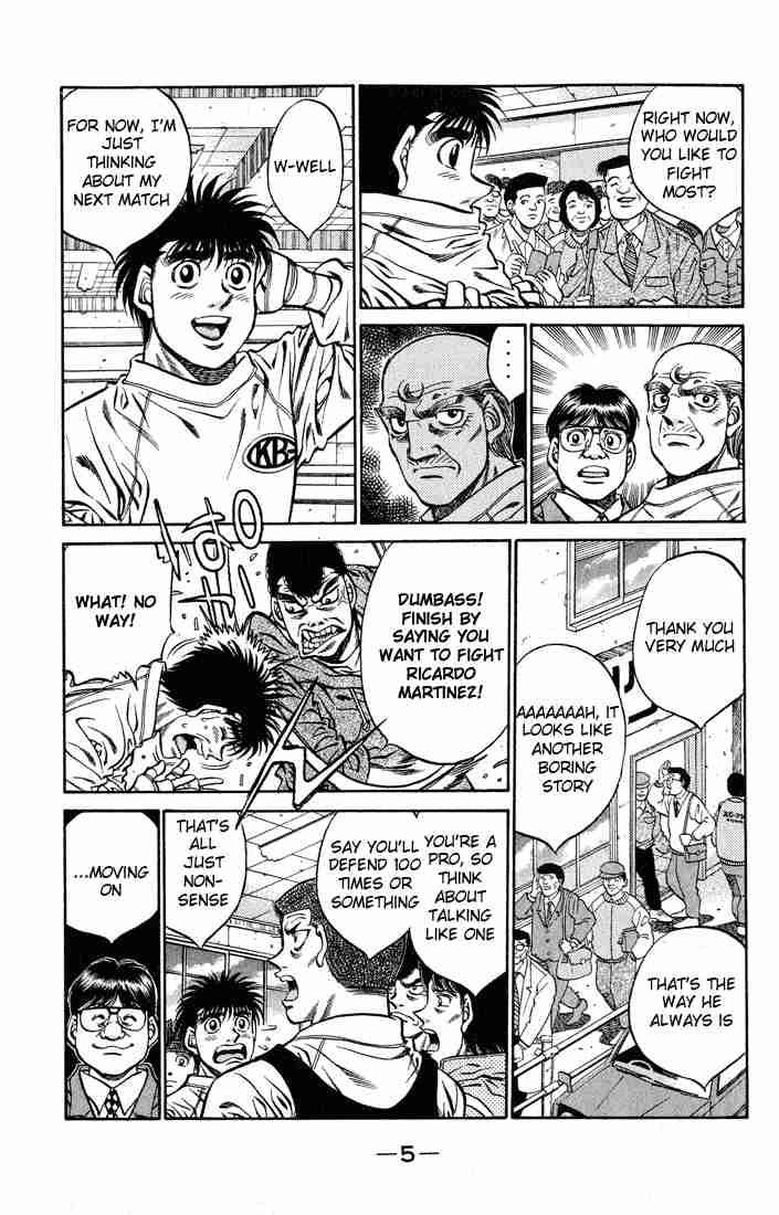 Hajime no Ippo - Chapter 416 Page 6