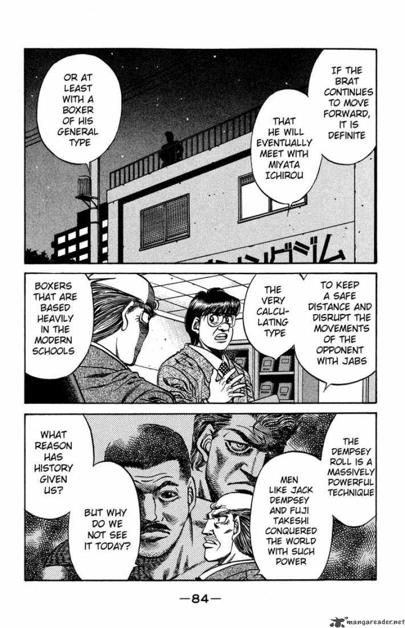 Hajime no Ippo - Chapter 420 Page 6