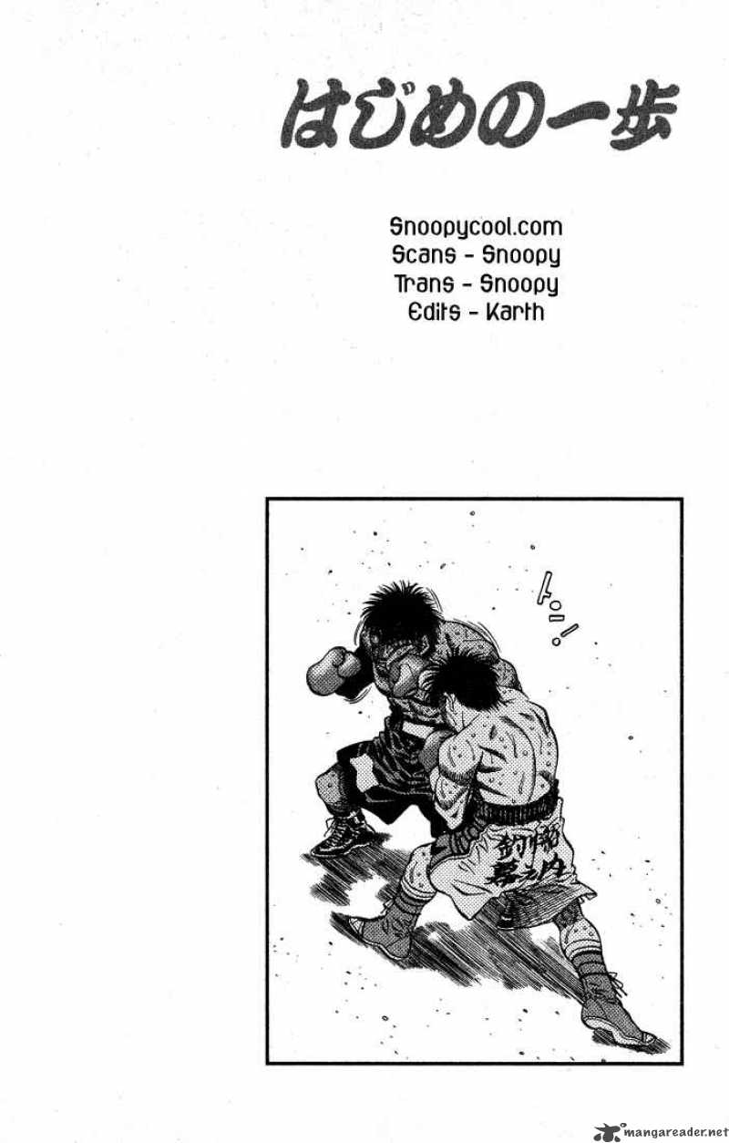 Hajime no Ippo - Chapter 436 Page 19