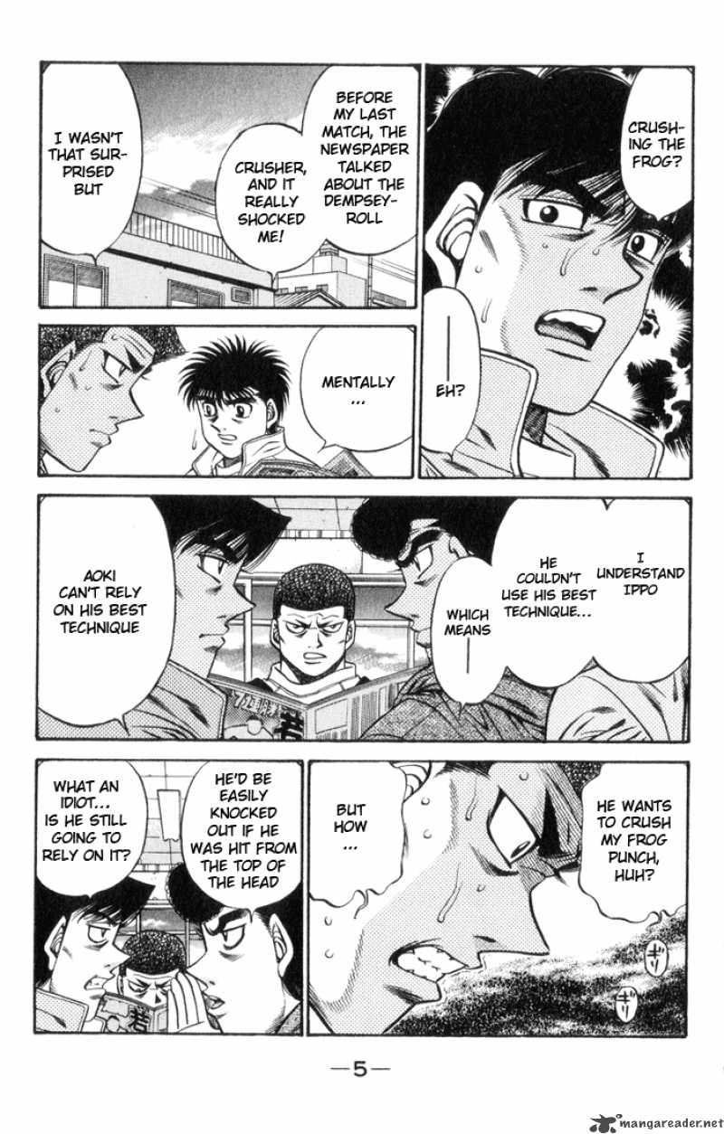 Hajime no Ippo - Chapter 443 Page 6