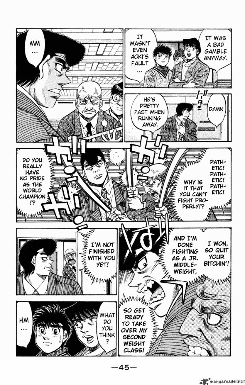 Hajime no Ippo - Chapter 465 Page 7