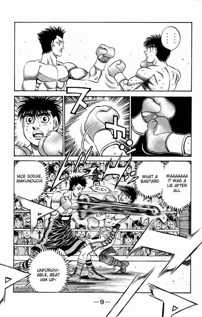 Hajime no Ippo - Chapter 483 Page 9