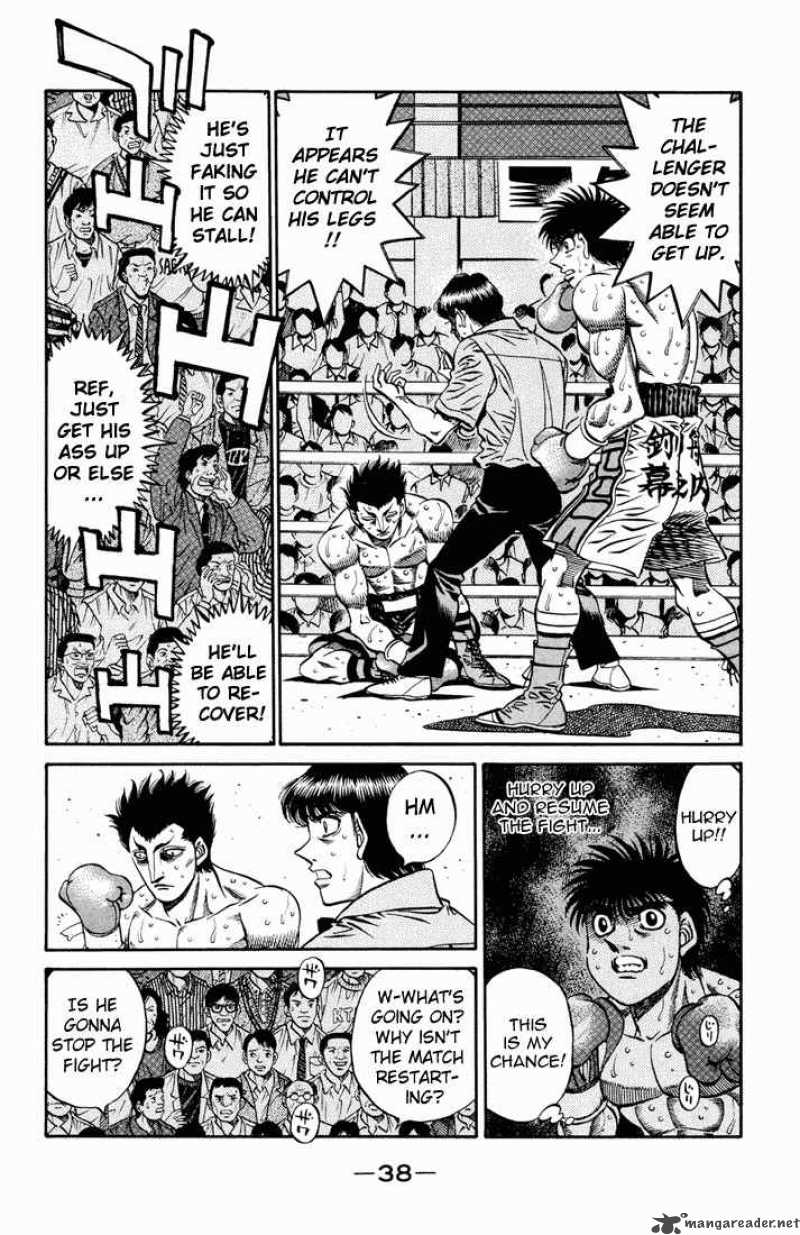 Hajime no Ippo - Chapter 484 Page 15