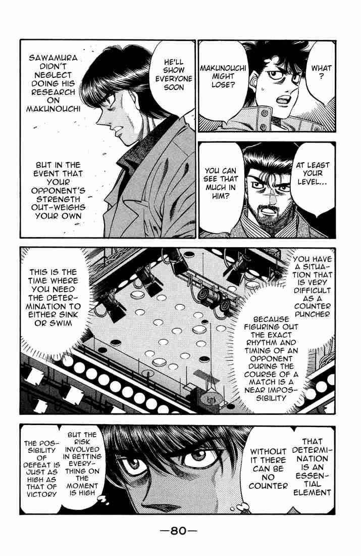 Hajime no Ippo - Chapter 487 Page 6