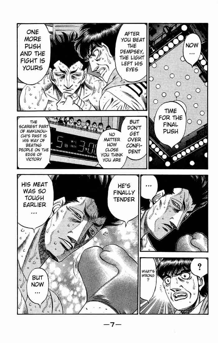 Hajime no Ippo - Chapter 493 Page 8