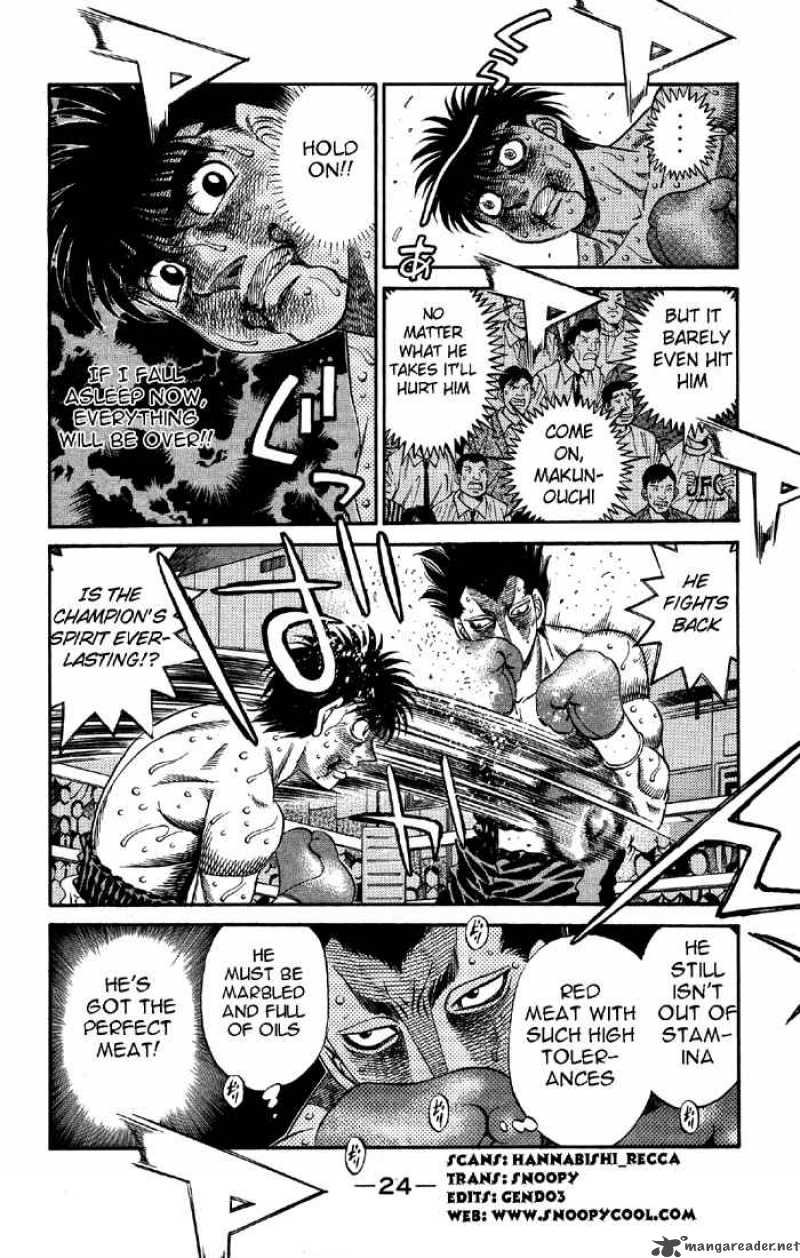 Hajime no Ippo - Chapter 494 Page 2